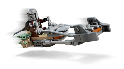 LEGO Star Wars - De Mandalorian en Grogu's speederbike - 75436