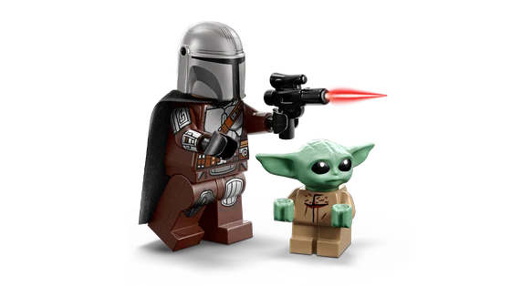 LEGO Star Wars - De Mandalorian en Grogu's speederbike - 75436