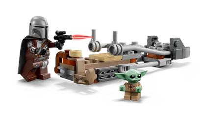 LEGO Star Wars - De Mandalorian en Grogu's speederbike - 75436