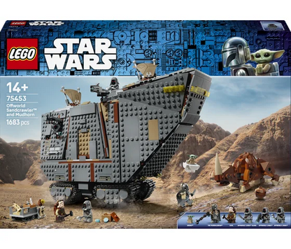 LEGO Star Wars - Offworld Sandcrawler™ en Mudhorn - 75453