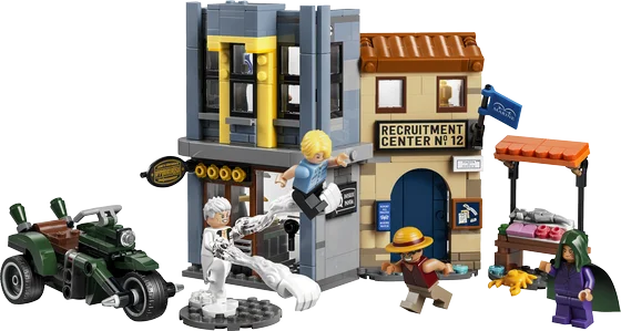 LEGO One Piece - Confrontatie met kapitein Smoker - 75642