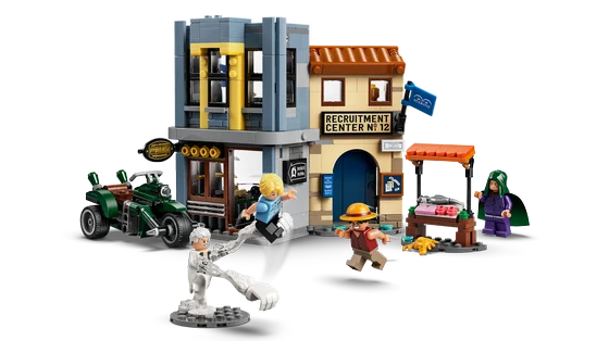 LEGO One Piece - Confrontatie met kapitein Smoker - 75642