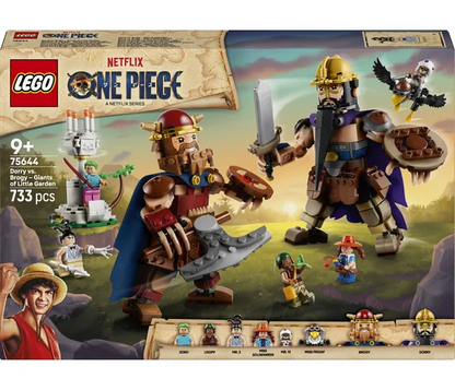 LEGO One Piece - Dorry vs. Brogy – Reuzen van Kleine Gaarde - 75644