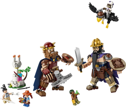 LEGO One Piece - Dorry vs. Brogy – Reuzen van Kleine Gaarde - 75644