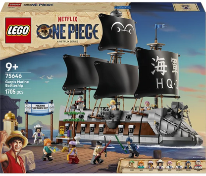 LEGO One Piece - Het slagschip van Garp - 75646