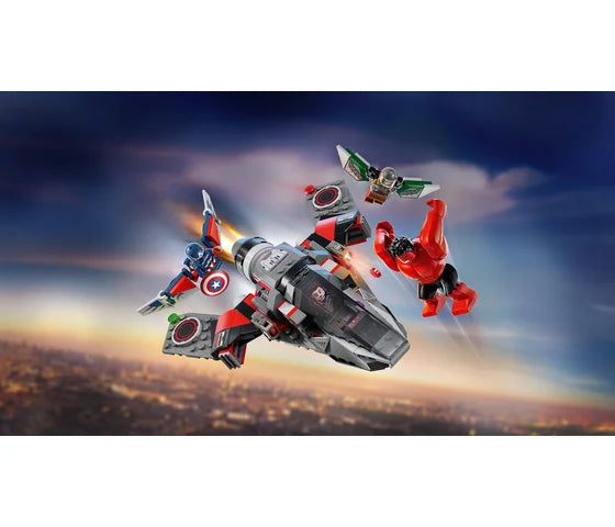 LEGO Marvel - Captain America vs. Rode Hulk duel - 76292