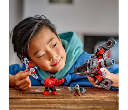 LEGO Marvel - Captain America vs. Rode Hulk duel - 76292