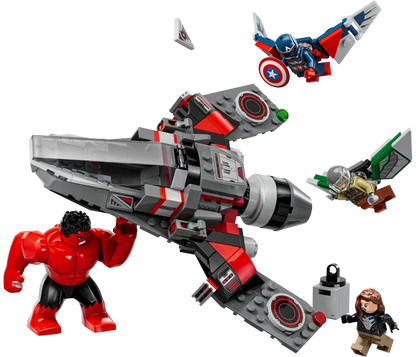 LEGO Marvel - Captain America vs. Rode Hulk duel - 76292