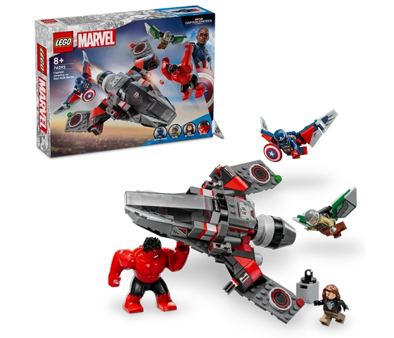 LEGO Marvel - Captain America vs. Rode Hulk duel - 76292