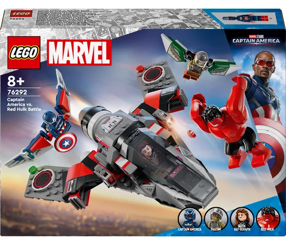 LEGO Marvel - Captain America vs. Rode Hulk duel - 76292