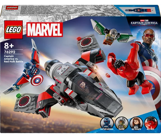 LEGO Marvel – Duell Captain America gegen Red Hulk – 76292
