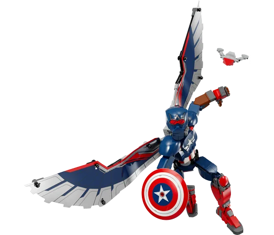 LEGO Marvel - Nieuwe Captain America bouwfiguur - 76296