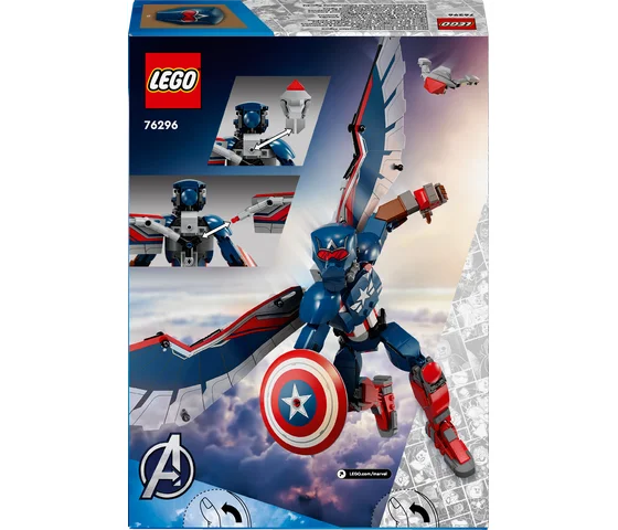 LEGO Marvel - Nieuwe Captain America bouwfiguur - 76296