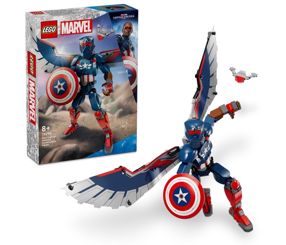 LEGO Marvel - Nieuwe Captain America bouwfiguur - 76296