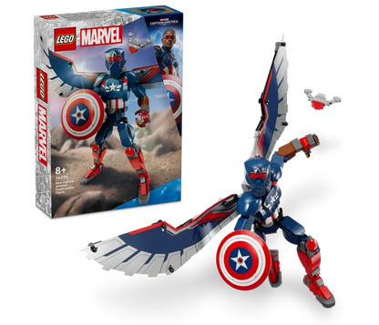 LEGO Marvel - Nieuwe Captain America bouwfiguur - 76296