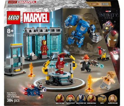 LEGO Marvel - Iron Mans laboratorium: harnasruimte - 76315