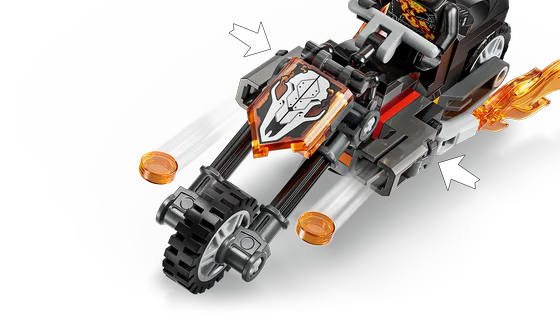 LEGO Marvel - Spider-Man vs. Ghost Rider motor - 76335