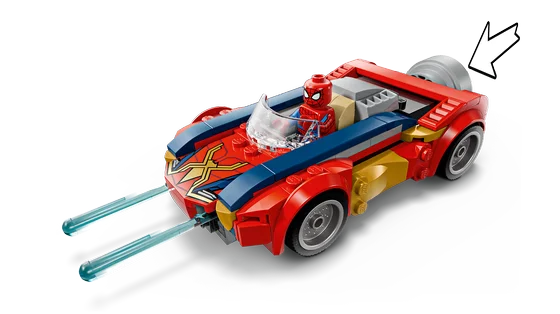 LEGO Marvel - Spider-Man auto vs. Venomized Wolverine - 76336