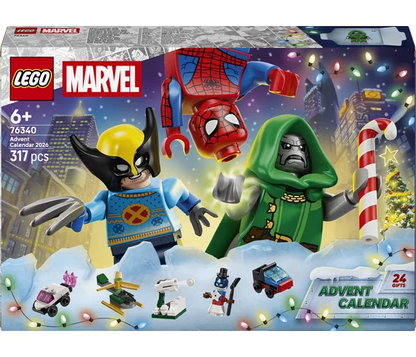 LEGO Marvel - Adventskalender 2026 - 76340