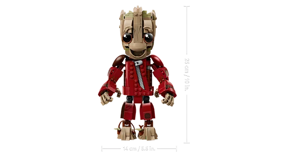 LEGO Marvel - Groot in Ravager jumpsuit - 76341