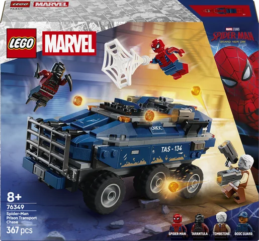 LEGO Marvel - Spider-Man achtervolging van gevangenistransport - 76349