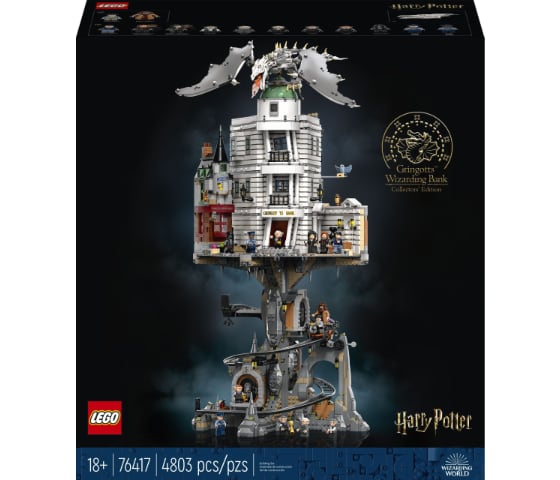 LEGO Harry Potter - Goudgrijp™ Tovenaarsbank – Verzameleditie - 76417