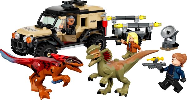 LEGO Jurassic World - Pyroraptor & Dilophosaurus Transport - 76951