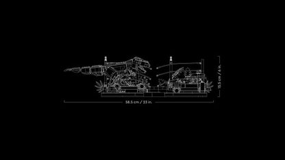 LEGO Jurassic World - T-Rex ontsnapping - 76956