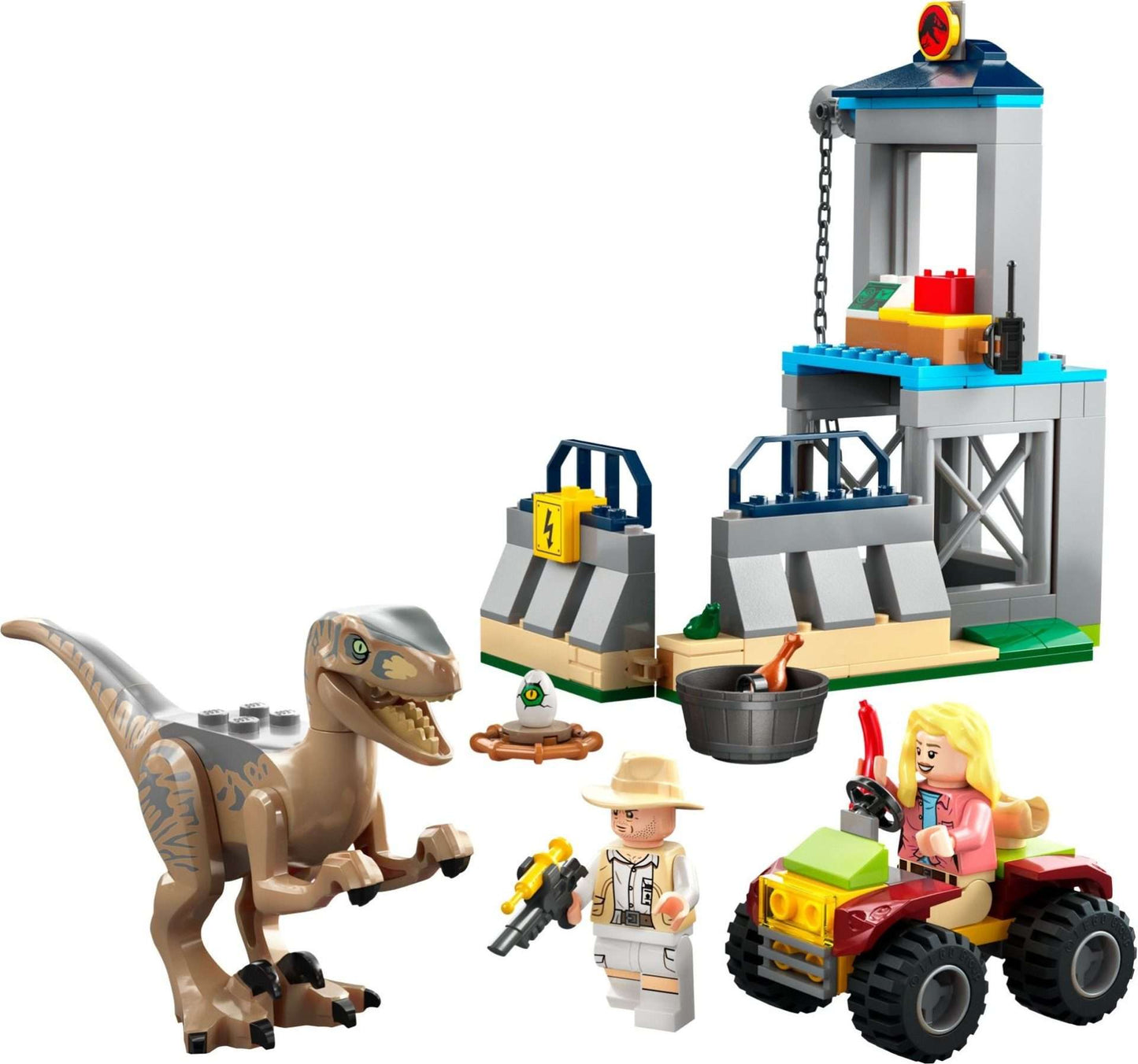 LEGO Jurassic World - Velociraptor ontsnapping - 76957