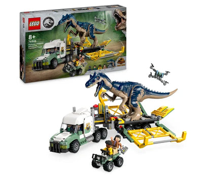 LEGO Jurassic World - Dinosaurusmissies: Allosaurus transporttruck - 76966
