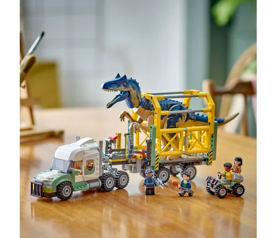 LEGO Jurassic World - Dinosaurusmissies: Allosaurus transporttruck - 76966