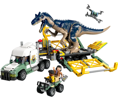 LEGO Jurassic World - Dinosaurusmissies: Allosaurus transporttruck - 76966