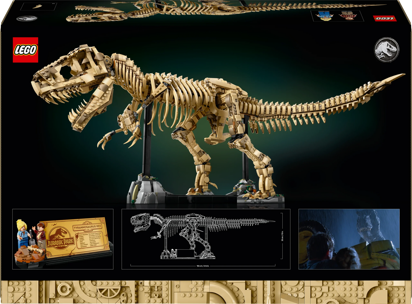 LEGO Jurassic World - Dinosaurusfossielen: Tyrannosaurus rex - 76968