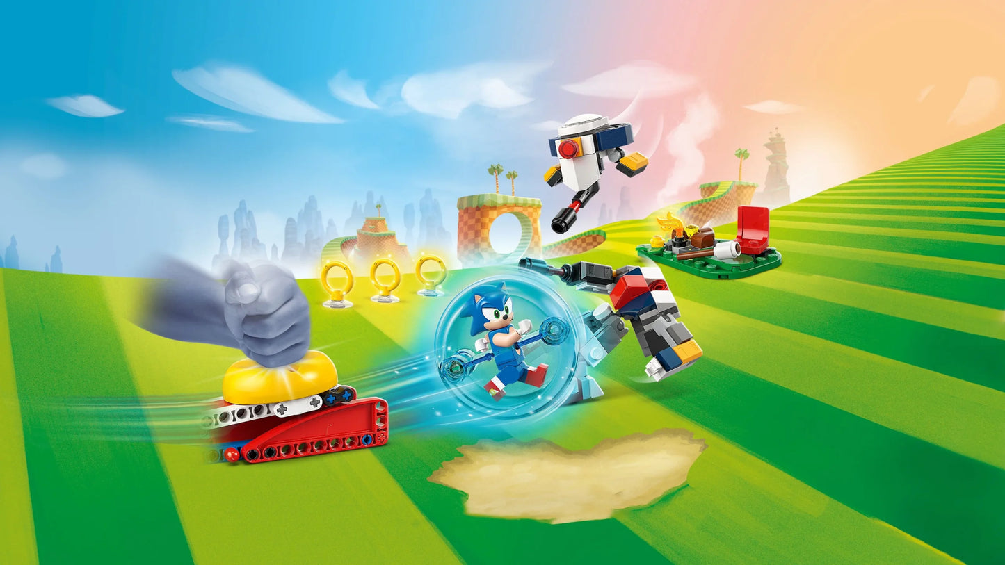 LEGO Sonic The Hedgehog - Sonics krachtmeting bij het kampvuur - 77001