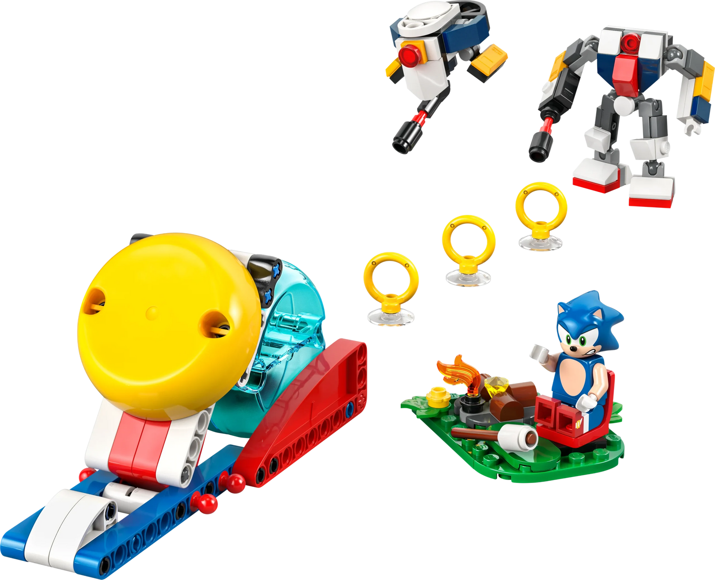 LEGO Sonic The Hedgehog - Sonics krachtmeting bij het kampvuur - 77001