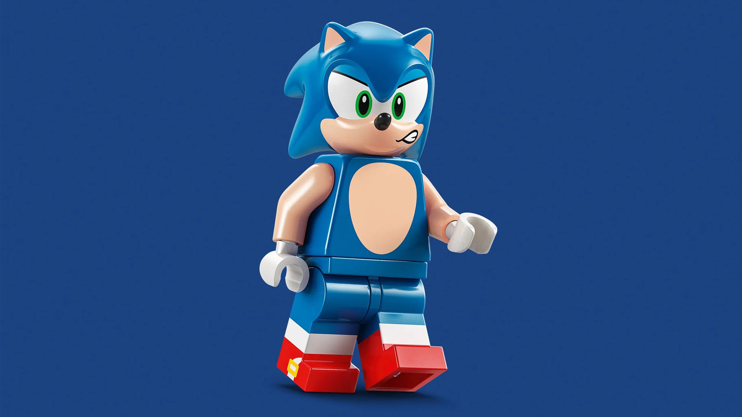 LEGO Sonic The Hedgehog - Sonics krachtmeting bij het kampvuur - 77001
