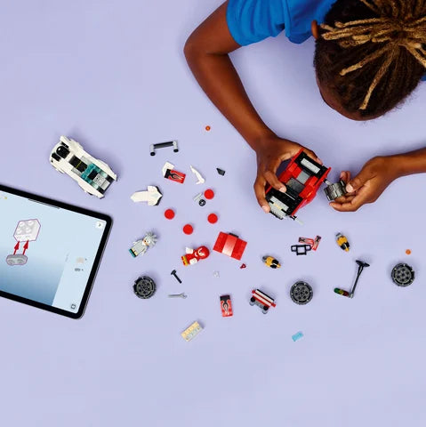 LEGO Sonic - Silvers auto vs. Knuckles' monstertruck - 77118