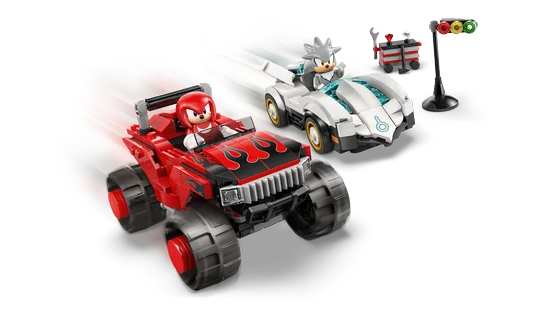 LEGO Sonic - Silvers auto vs. Knuckles' monstertruck - 77118