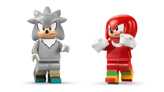 LEGO Sonic - Silvers auto vs. Knuckles' monstertruck - 77118