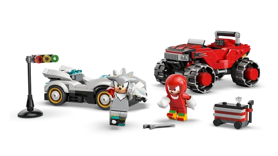 LEGO Sonic - Silvers auto vs. Knuckles' monstertruck - 77118