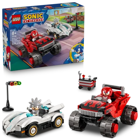 LEGO Sonic - Silvers auto vs. Knuckles' monstertruck - 77118