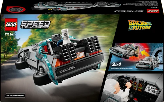LEGO Speed Champions - Tijdmachine uit Back to the Future - 77256