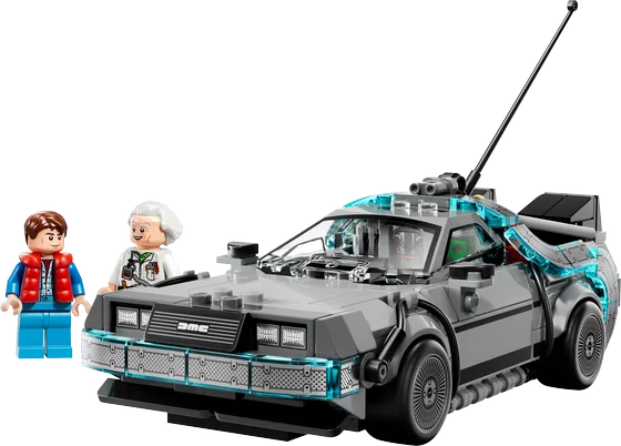 LEGO Speed Champions - Tijdmachine uit Back to the Future - 77256