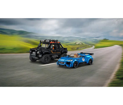 LEGO Speed Champions - Jaguar Project 7 en Land Rover Defender - 77264