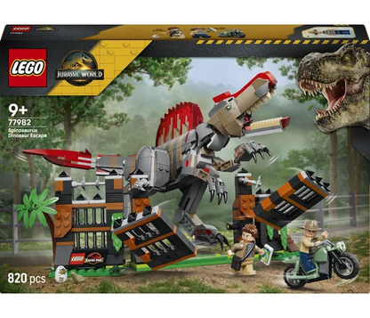 LEGO Jurassic World - Spinosaurus ontsnapping - 77982
