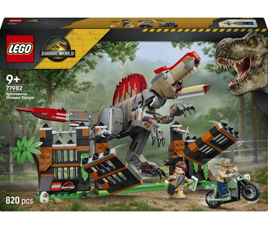 LEGO Jurassic World - Spinosaurus ontsnapping - 77982