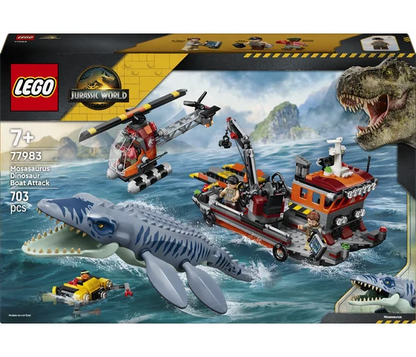 LEGO Jurassic World - Mosasaurus bootaanval - 77983