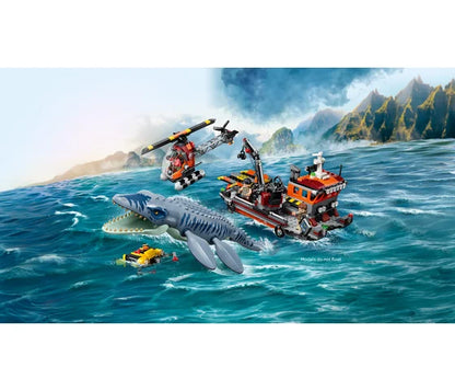LEGO Jurassic World - Mosasaurus bootaanval - 77983