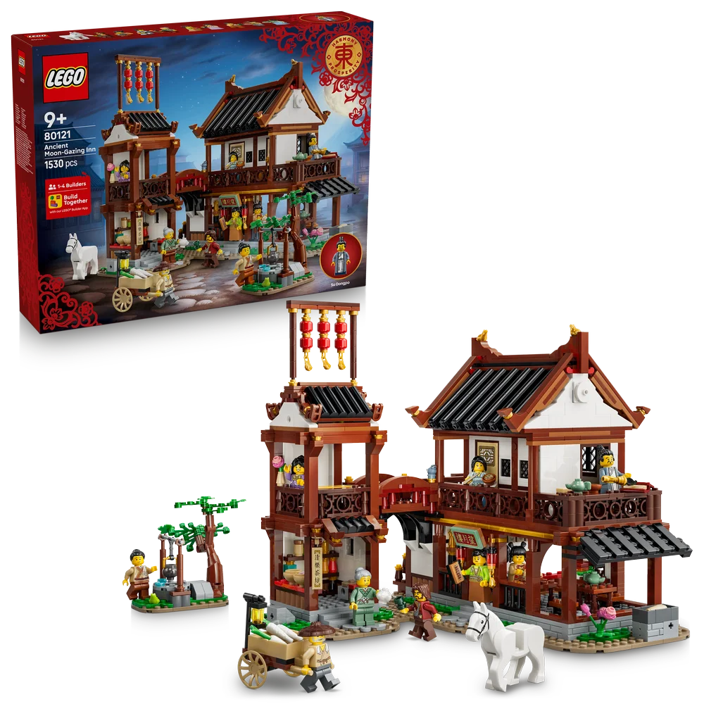 LEGO Chinese Festivals - Historische Maanfeest herberg - 80121