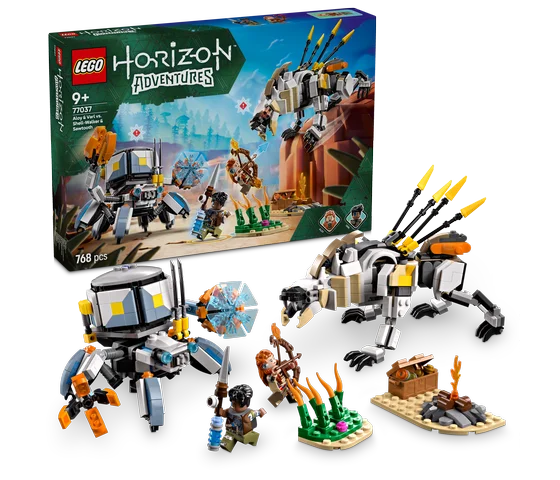 LEGO Horizon - Aloy en Varl vs. Shell-Walker en Sawtooth - 77037